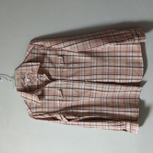 Woman's plaid shirt